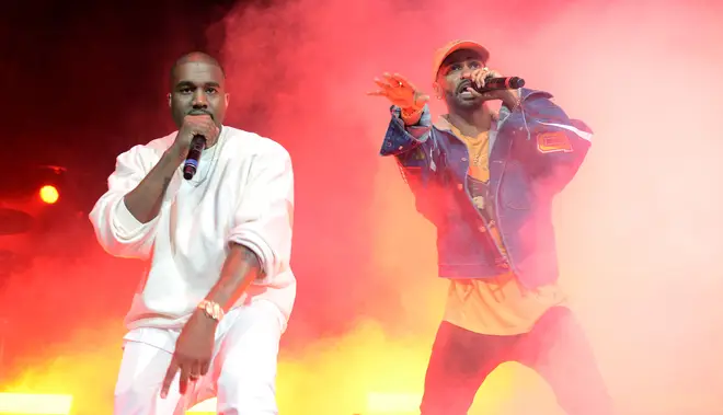 Big Sean and Kanye West at Power 106 Presents Powerhouse