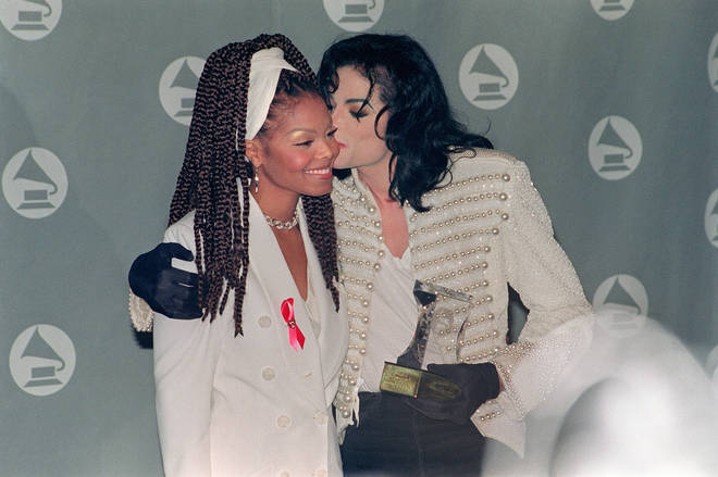 Janet Jackson and Michael Jackson at the 35th Annual Grammy Awards – Febuary 24,1993