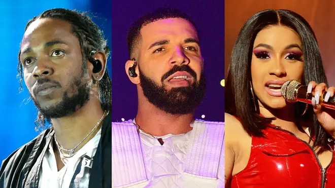 Kendrick Lamar, Drake and Cardi B all picked up nominations this year.