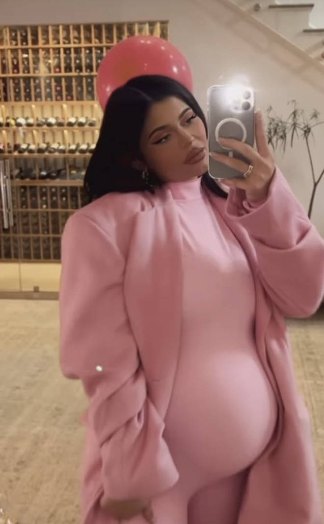 Kylie Jenner dispels rumours she's given birth by flaunting her baby bump