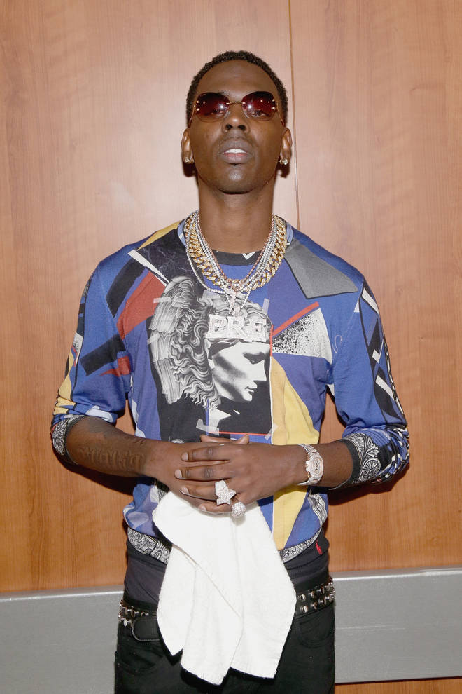 Young Dolph at the 2017 BET Experience STAPLES Center