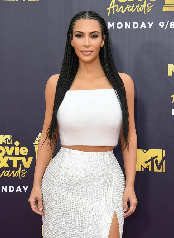 Kim Kardashian at the 2018 MTV Movie & TV awards