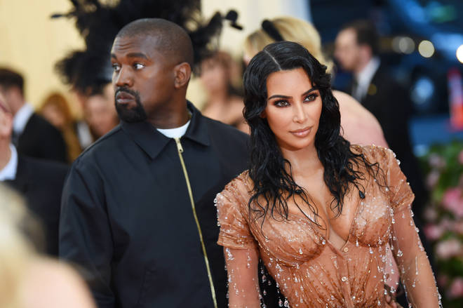 Kim Kardashian West and Kanye West at The 2019 Met Gala Celebrating Camp: Notes on Fashion