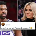 Tristan Thompson 'spotted with mystery woman' after baby mama scandal