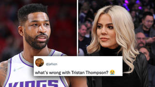 Tristan Thompson 'spotted with mystery woman' after baby mama scandal