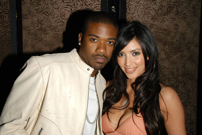 Ray J and Kim Kardashian attend Charlotte Ronson Fall/Winter 2006 Collection at Library Bar on March 22, 2006