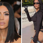Kim Kardashian deletes bikini photo after fans spot huge Photoshop fail