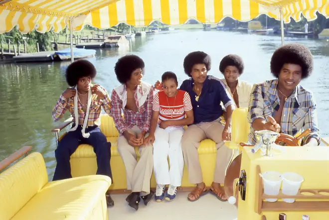 The Jacksons photographed on August 17, 1978