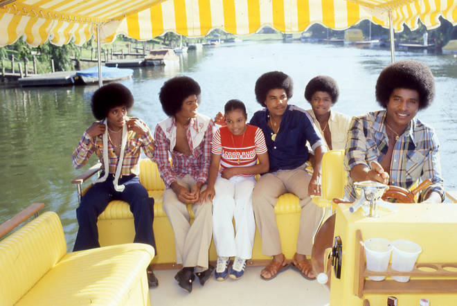 The Jacksons photographed on August 17, 1978