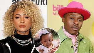 DaniLeigh responds to DaBaby after he claims her family 'doesn't accept' their baby