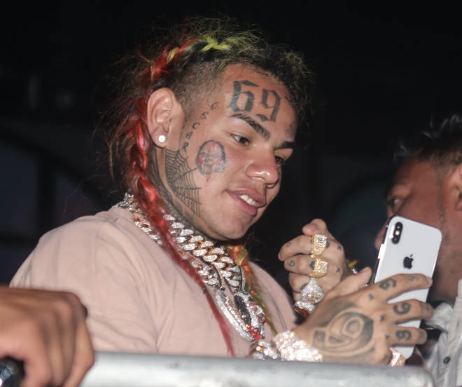 Tekashi 6ix9ine has been accused of filming the robberies.