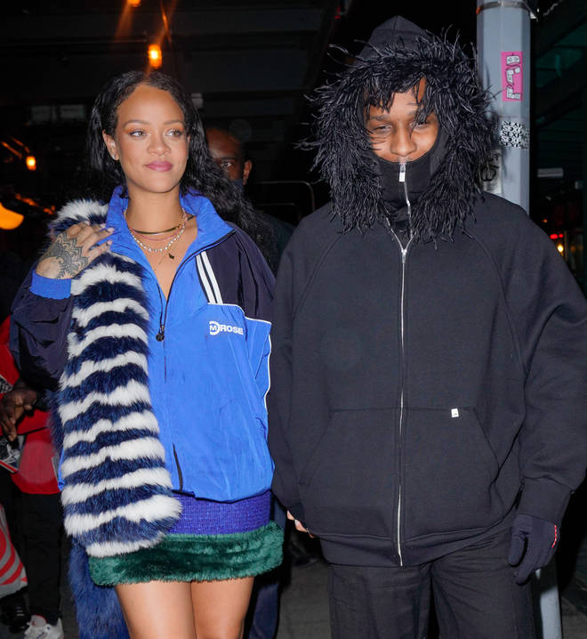 Fans suspected Rihanna was pregnant after seeing the star frequently dressed in baggy clothes.
