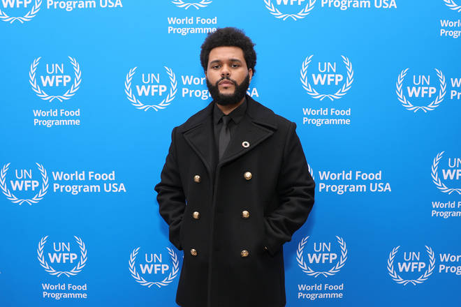 The Weeknd attends the U.N. World Food Programme Welcomes The Weeknd as Goodwill Ambassador