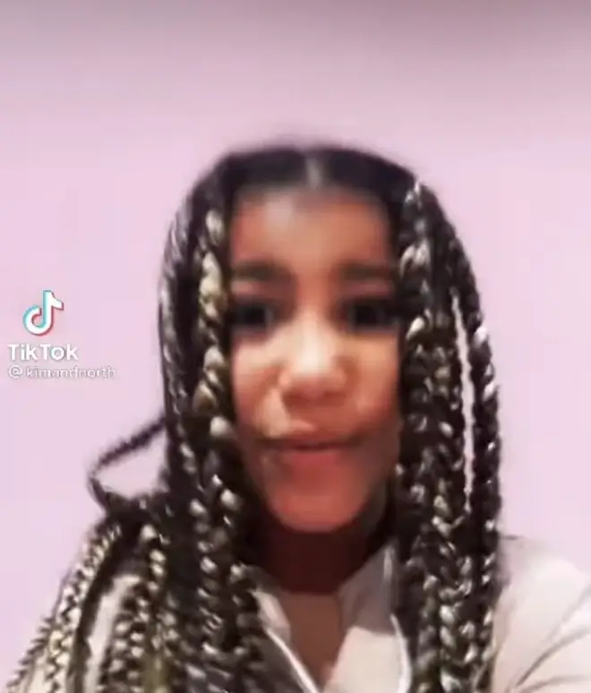 Kanye West shared a screenshot from North West's TikTok and let his fans know he disapproves of her account