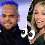 Chris Brown posted a video after being romantically linked to Cardi B.