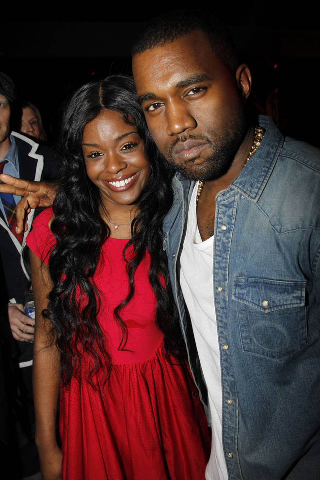 Azealia Banks and Kanye West at the Kanye West Aftershow for Paris Fashion Week Womenswear Fall/Winter 2012