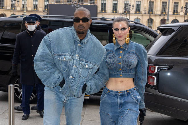 Ye and Julia Fox were pictured together on January 23, 2022 in Paris, France.