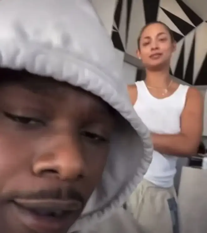 DaBaby and DaniLeigh argue on IG live