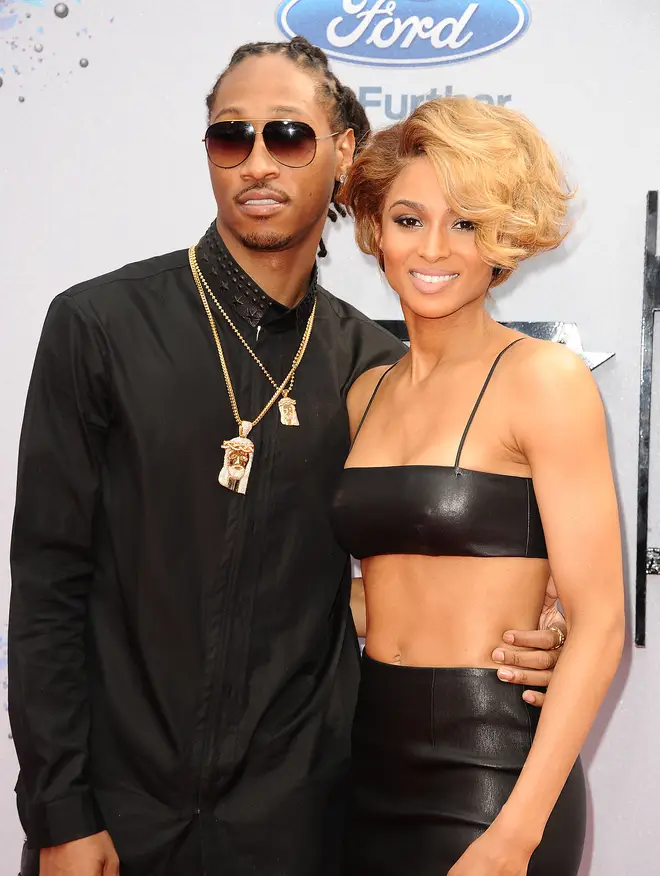 Future and singer Ciara Harris attend the 2013 BET Awards at Nokia Theatre L.A. Live on June 30, 2013 in Los Angeles, California
