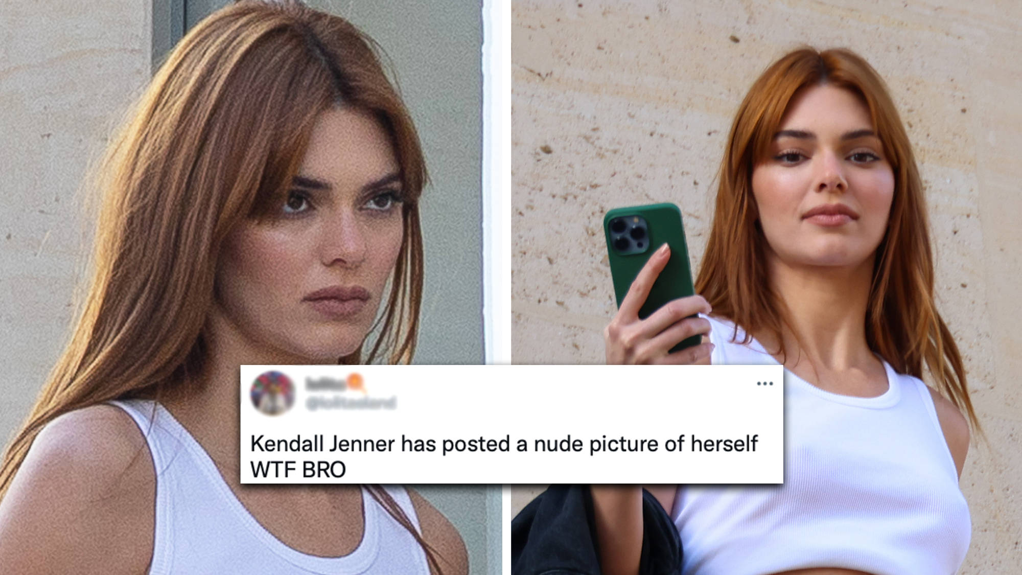 Through see leaked kendall photos tits nude jenner