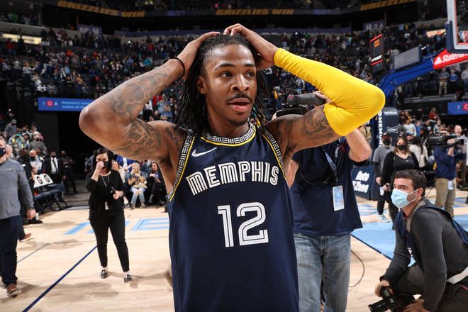 Ja Morant is an American professional basketball player for the Memphis Grizzlies of the NBA.