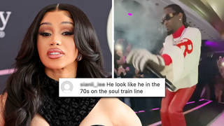 Cardi B claps back at fans roasting Offset's fashion choices