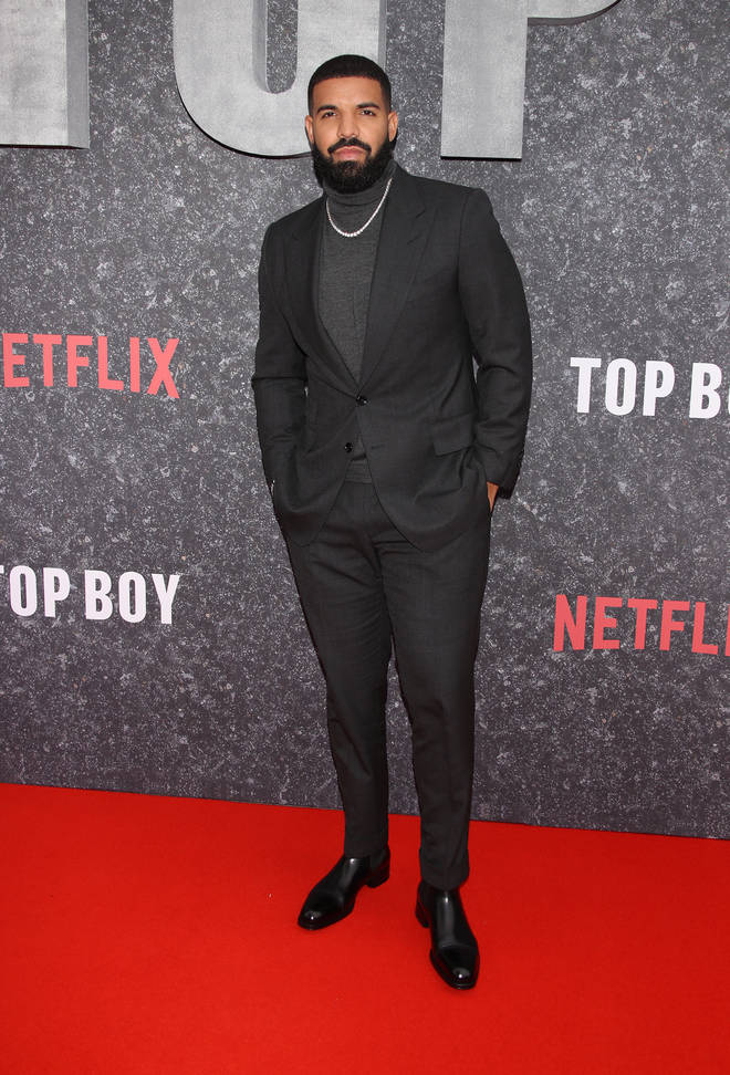 Drake  attends the "Top Boy" UK Premiere at Hackney Picturehouse on September 04, 2019 in London, England