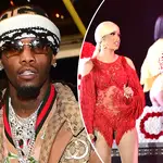 Offset has explained why he stormed Cardi's set in a bid to win her back.