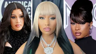 Nicki Minaj 'shades' Cardi B & Megan Thee Stallion by scribbling out their names in article