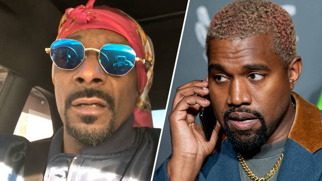 Snoop Dogg didn't hold back when he took aim at Kanye on Instagram.
