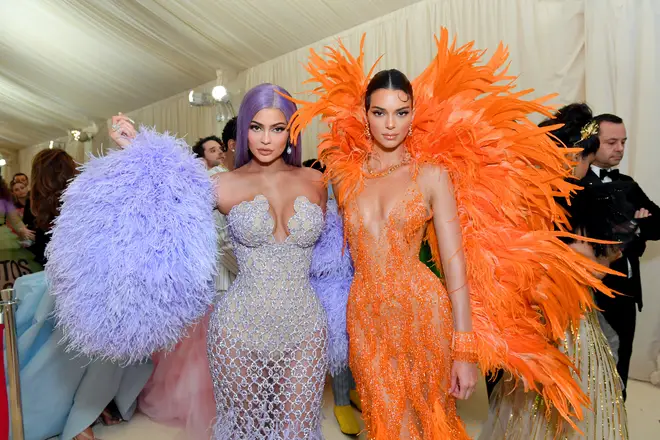 Kylie Jenner and Kendall Jenner attend The 2019 Met Gala.