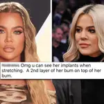 Khloe Kardashian responds to rumours she's had butt implant surgery