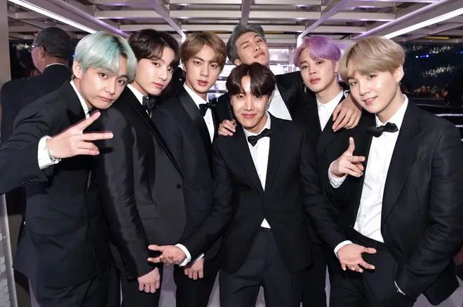 BTS is a K-Pop boy band from South Korea.