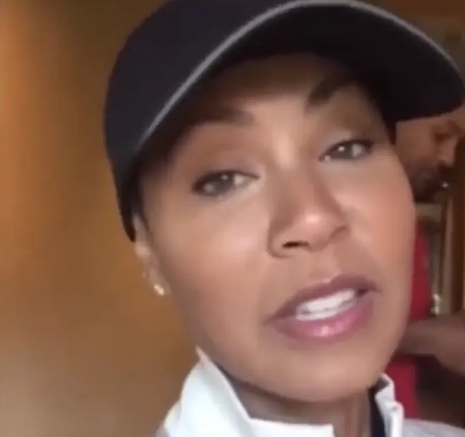Jada responding to Will asking her to stop talking about their marriage in old Instagram clip