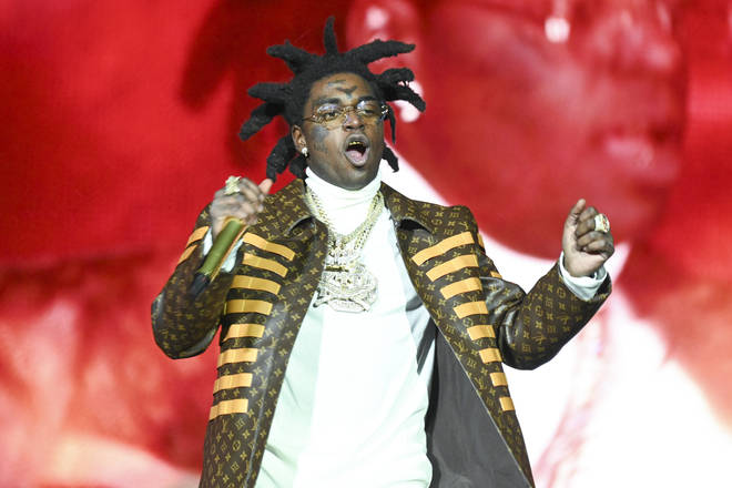 Kodak Black performs at the Rolling Loud NYC music festival in Citi Field on October 29, 2021 in New York City