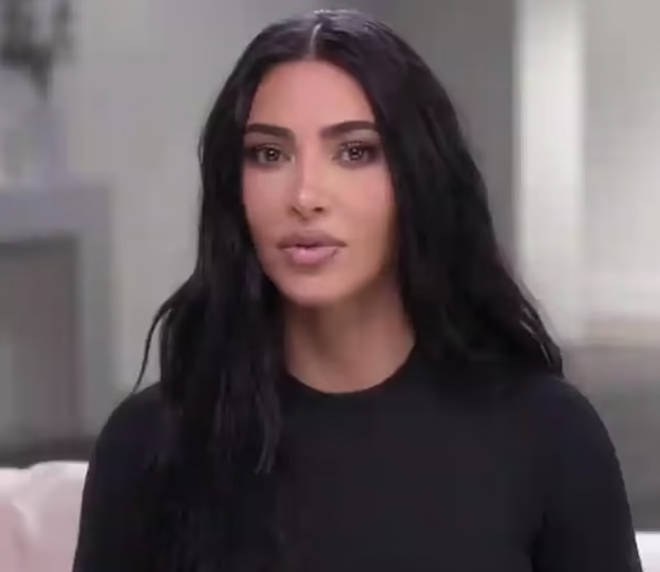 Kim Kardashian revealed that she called Kanye West crying after Saint, 6,  saw an ad about her sex tape with singer Ray J