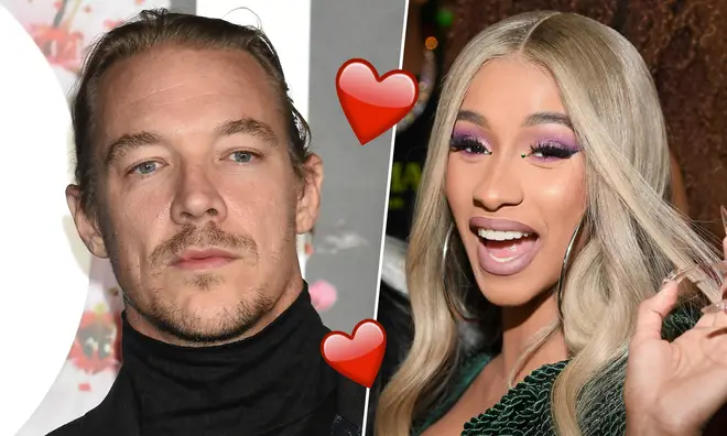 Diplo is flirting with Cardi B following her split with Offset.