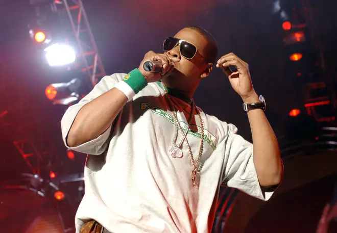 Jay-Z performs at Hot 97's Summer Jam in 2005.