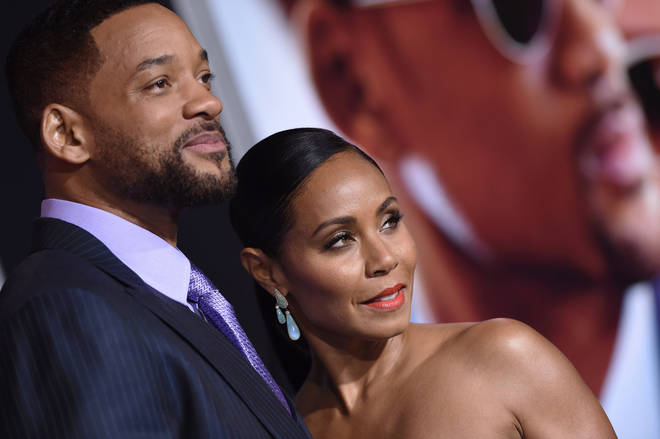 Will Smith and Jada Pinkett Smith arrive at the Los Angeles World Premiere of Warner Bros. Pictures 'Focus' at TCL Chinese Theatre on February 24, 2015 in Hollywood, California