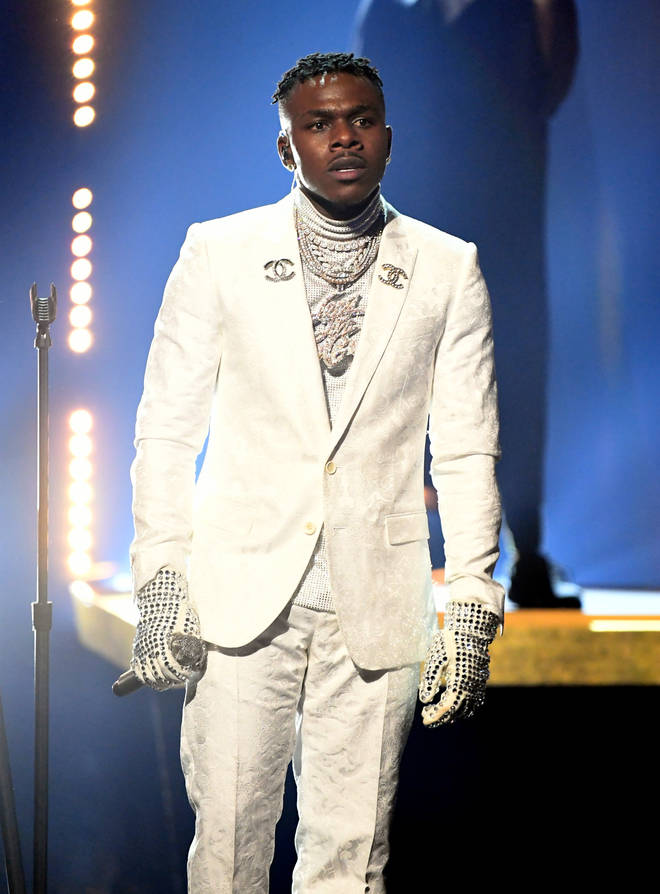 DaBaby performs onstage during the 63rd Annual GRAMMY Awards at Los Angeles Convention Center in Los Angeles, California and broadcast on March 14, 2021
