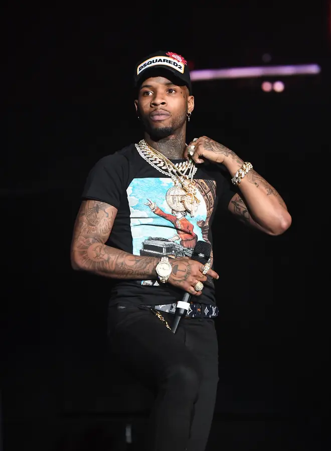 Tory Lanez performs onstage during 2018 V-103 Winterfest at State Farm Arena on December 15, 2018 in Atlanta, Georgia