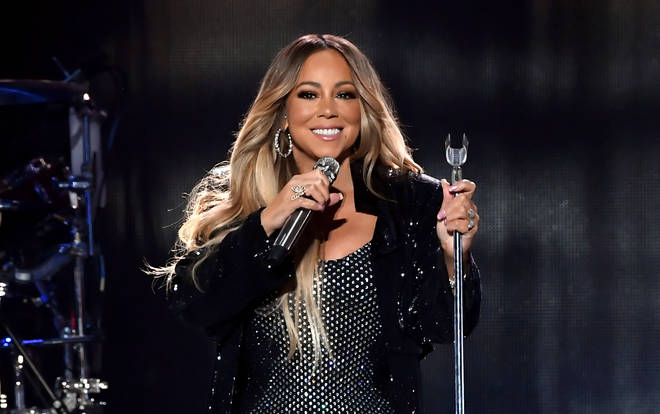 Mariah Carey performs onstage during the 2018 iHeartRadio Music Festival at T-Mobile Arena on September 21, 2018 in Las Vegas, Nevada