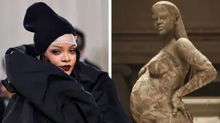 Rihanna makes unexpected appearance at the Met Gala