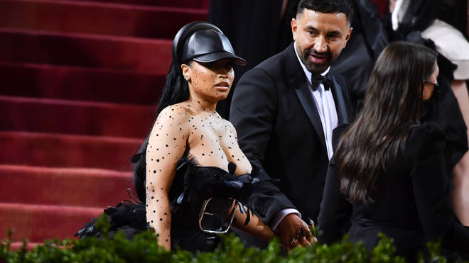 Nicki Minaj attends the 2022 Met Gala celebrating "In America: An Anthology of Fashion"