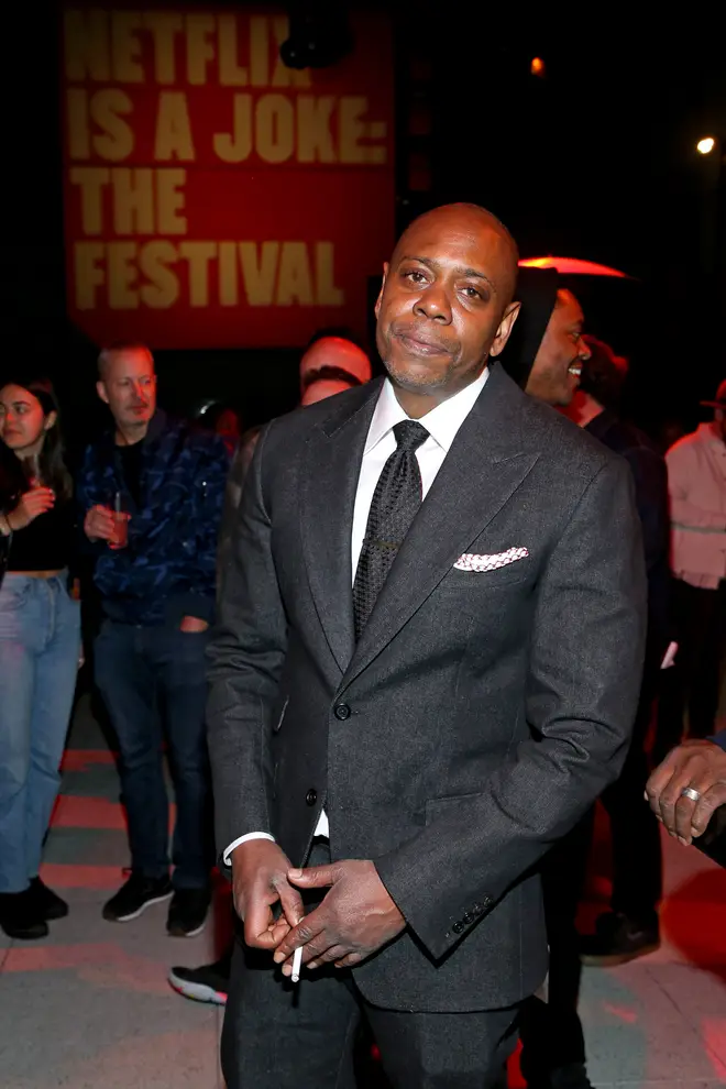 Dave Chappelle attends the Opening Night Party presented by NETFLIX IS A JOKE at W Hollywood on April 28, 2022 in Hollywood, California