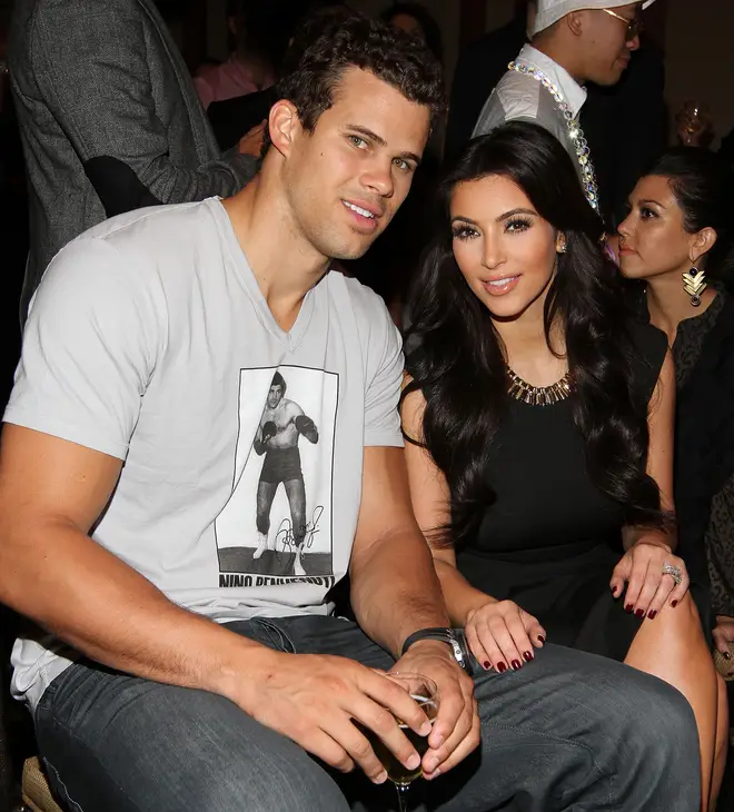 Kris Humphries and Kim Kardashian attend Duane McLaughlin&squot;s "Ready To Live" album release party at Utopia III on September 10, 2011 in New York City