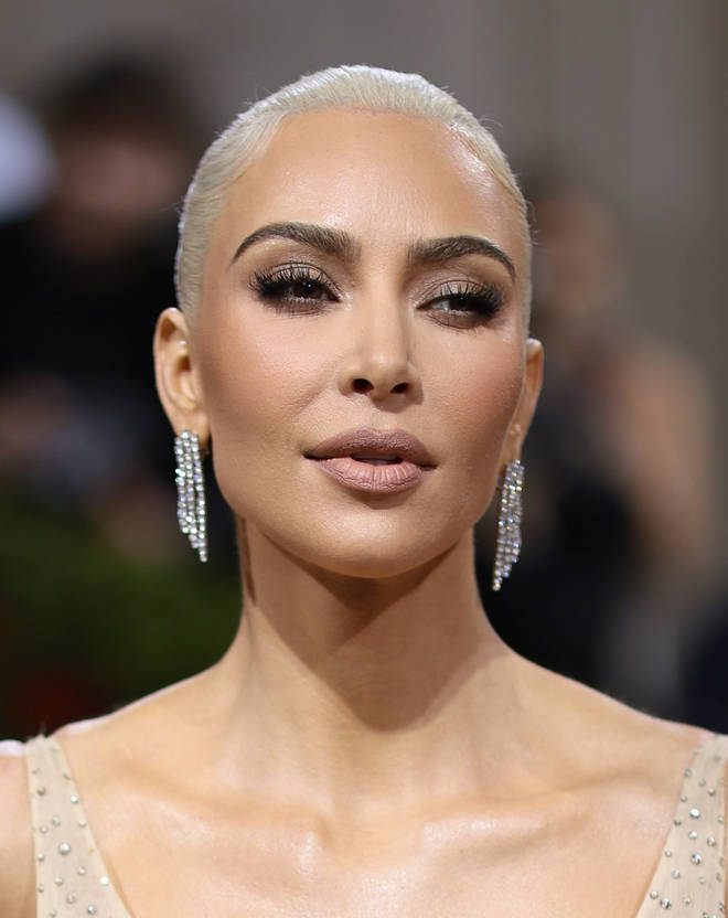 Kim Kardashian attends The 2022 Met Gala Celebrating "In America: An Anthology of Fashion" at The Metropolitan Museum of Art on May 02, 2022 in New York City