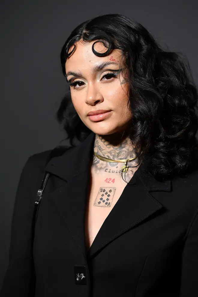 Kehlani attends the Givenchy Womenswear Fall/Winter 2022/2023 show as part of Paris Fashion Week on March 06, 2022 in Paris, France