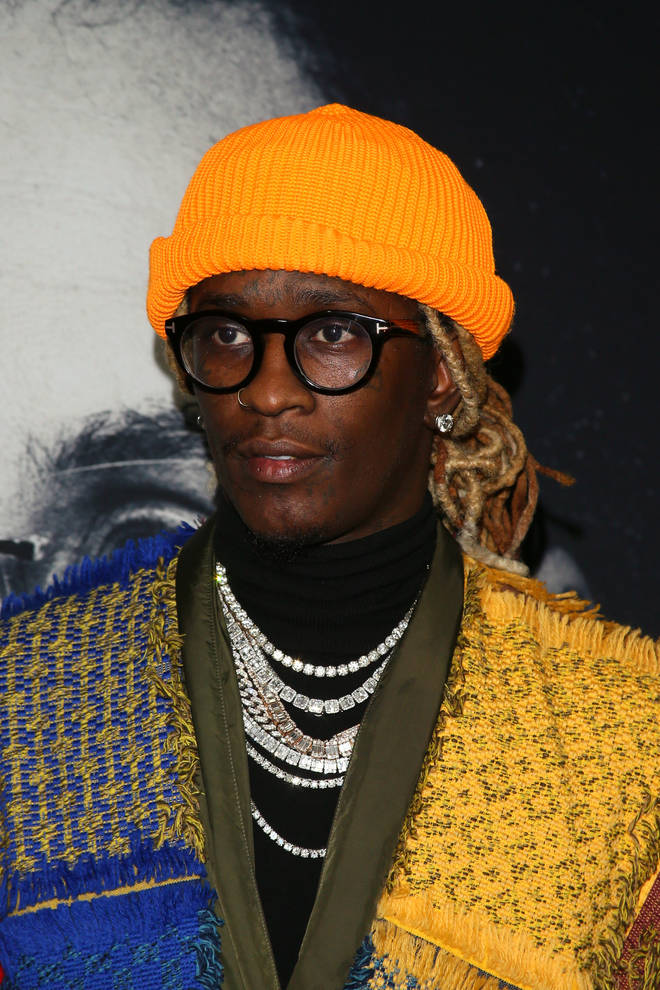 Atlanta rapper Young Thug rose to fame in 2014 with the singles 'Stoner' and 'Danny Glover'