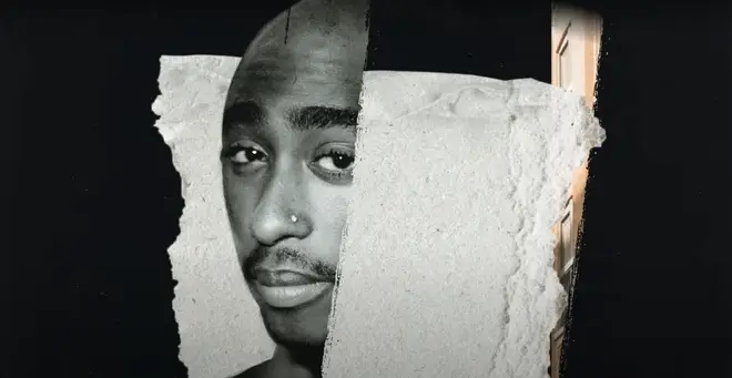 A screenshot from the teaser trailer of Tupac's docuseries Dear Mama